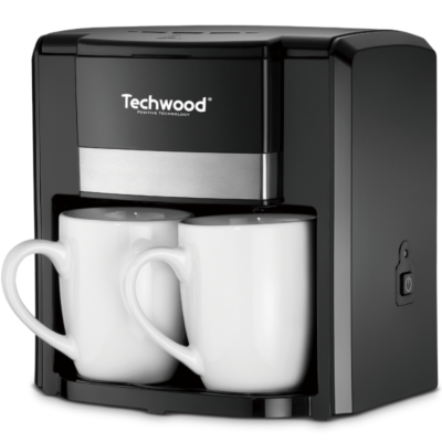 CAFETIÈRE TECHWOOD 0.6L 500W 2TASSES TCA-206