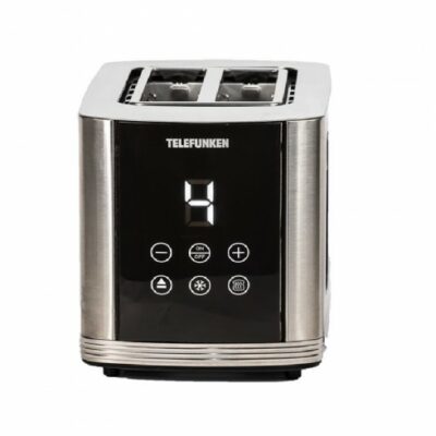 GRILLE PAIN TELEFUNKEN 800W INOX TFK-GPD1751