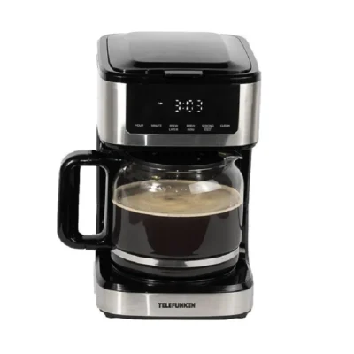 CAFETIERE TELEFUNKEN 1.8L 900W INOX TFK-CD9428A